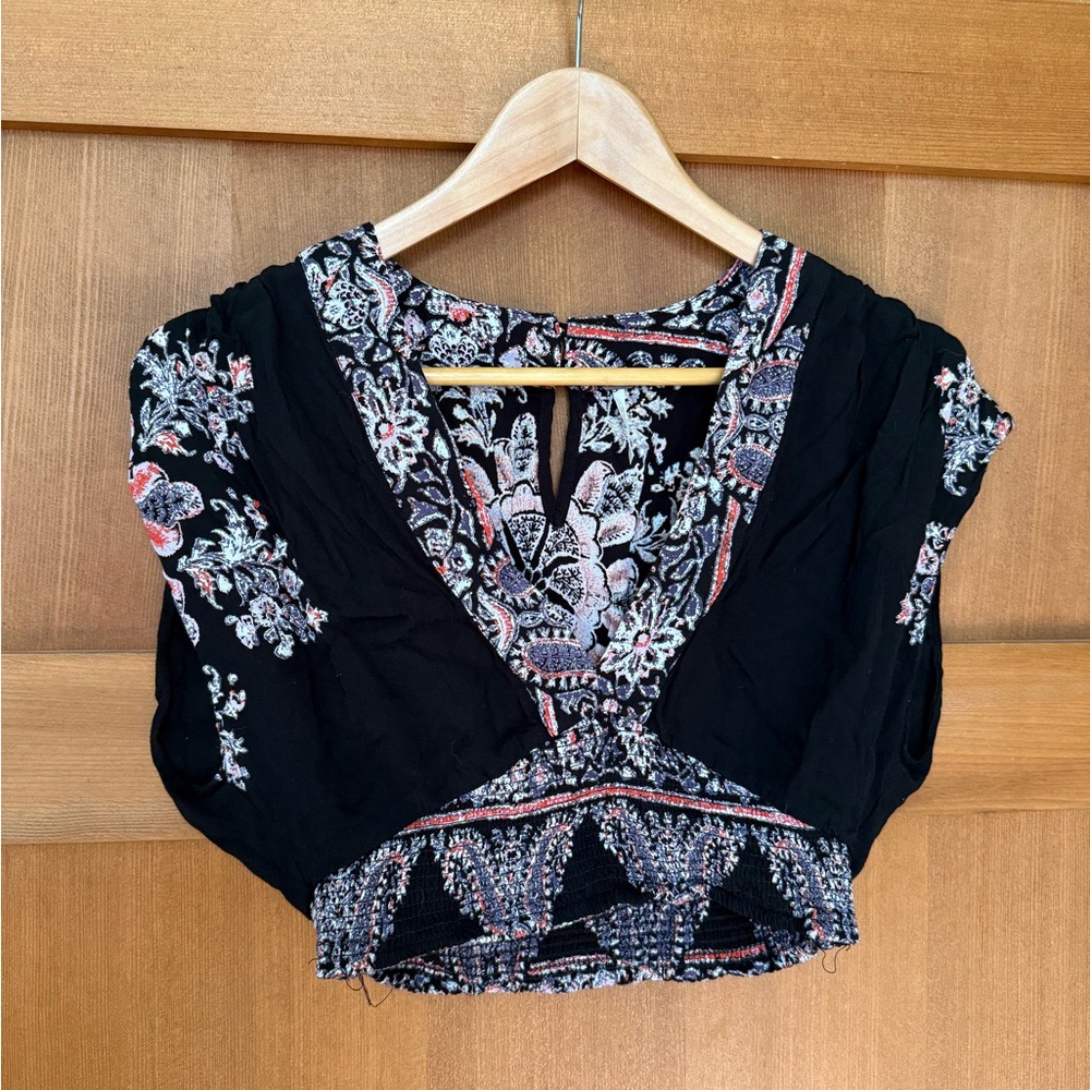 Free People Nile River Crop Top XS